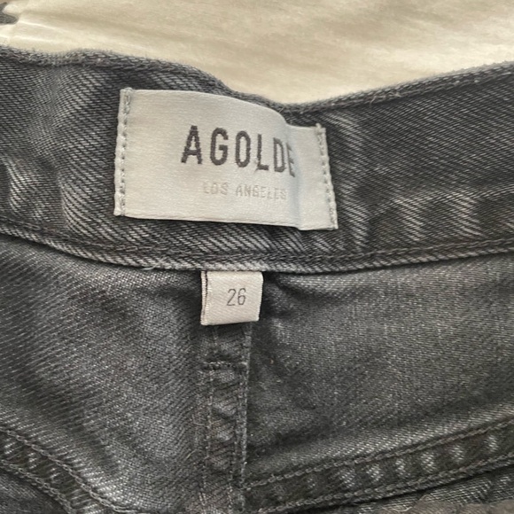 Agolde a 90’s Denim Short - Picture 2 of 3